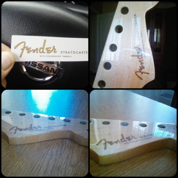 Купить декаль Fender Stratocaster 1954-1960 для гитары