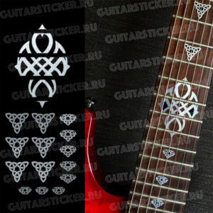 Комплект наклеек для гитары Кельтский узел