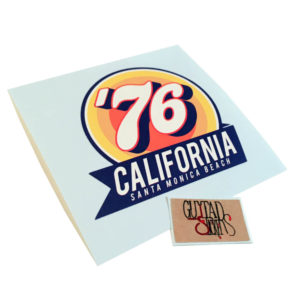 Купить наклейку California 76