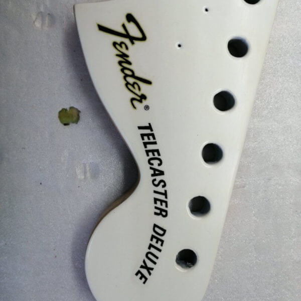 Наклейка Fender Telecaster Deluxe 1972-1976 на голову грифа гитары