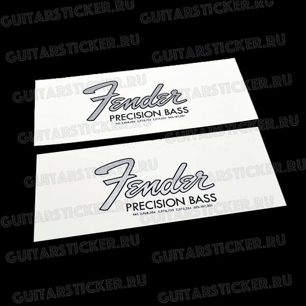 Купить декаль Fender Precision Bass 1964-1966 для бас-гитары