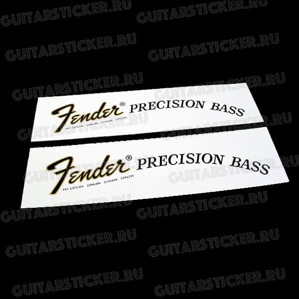 Купить декаль на гриф гитары fender-precision-bass-1968-1976