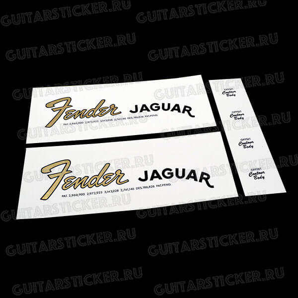 Купить декаль Fender Jaguar 1965-1966 в магазине guitarsticker