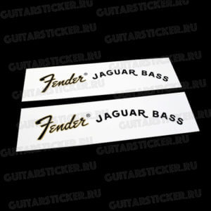 Заказать наклейку Fender Jaguar Bass