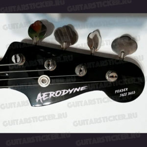 Виниловые наклейки и декали Fender Aerodyne Jazz Bass