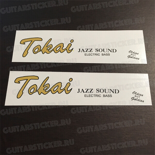 Реставрация гитары Tokai Jazz Sound купить декаль на голову грифа