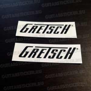 Купить наклейку на гитару Gretsch 1