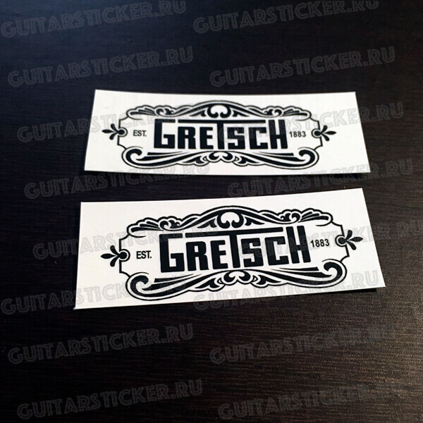 логотип gretsch на гитару купить