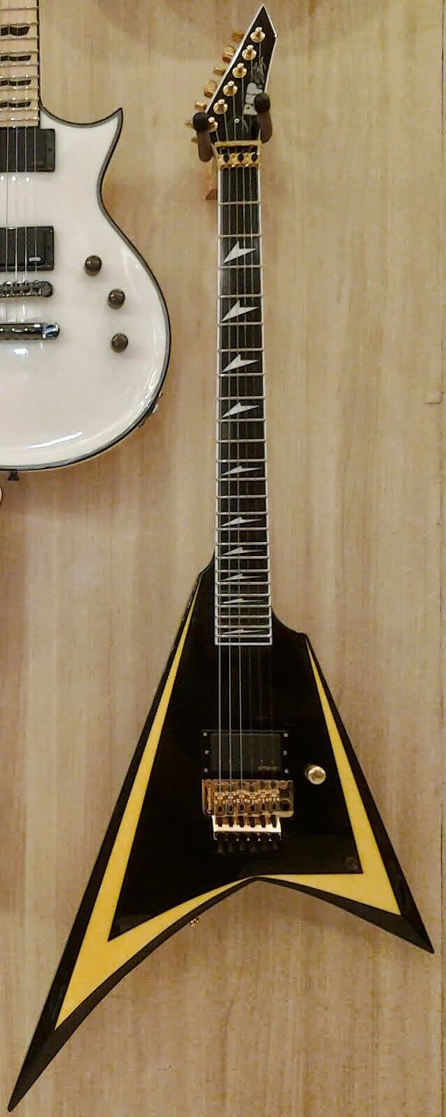Купить наклейки на гриф как на ESP Arrow Head Разметка на грифе как на ESP Arrow Head