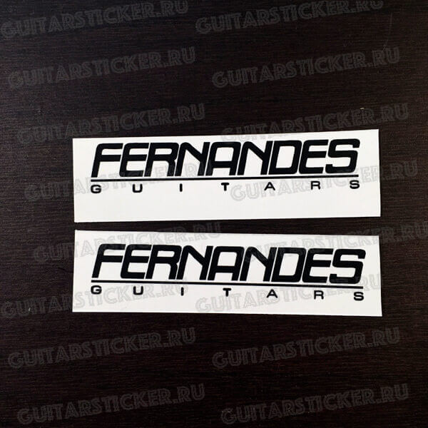 декаль Fernandes Guitars