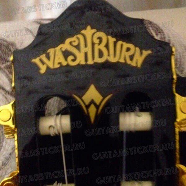 Washburn логотип на гитару купить