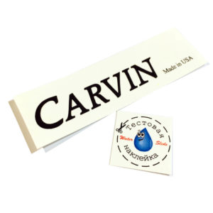 Купить декаль Carvin Made in USA