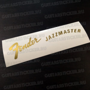 Виниловая наклейка Fender Jazzmaster